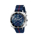 Montre BRISTON clubmaster outdoor homme bracelet tissu noir - vue 1