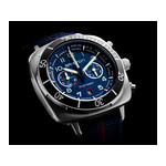 Montre BRISTON clubmaster outdoor homme bracelet tissu noir - vue 2