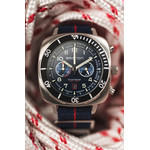 Montre BRISTON clubmaster outdoor homme bracelet tissu noir - vue D2