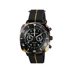 Montre BRISTON clubmaster outdoor homme bracelet tissu vert kaki - vue 1
