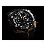 Montre BRISTON clubmaster outdoor homme bracelet tissu vert kaki - vue 2