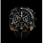 Montre BRISTON clubmaster outdoor homme bracelet tissu vert kaki - vue D1