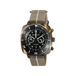 Montre BRISTON clubmaster outdoor homme bracelet tissu noir - vue 1