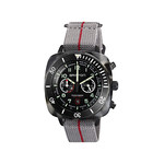 Montre BRISTON clubmaster outdoor homme bracelet tissu gris - vue 1