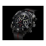Montre BRISTON clubmaster outdoor homme bracelet tissu gris - vue 2