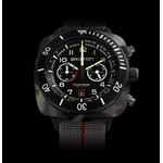 Montre BRISTON clubmaster outdoor homme bracelet tissu gris - vue D1