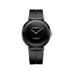 Montre MICHEL HERBELIN Newport homme automatique, bracelet silicone noir - vue 1