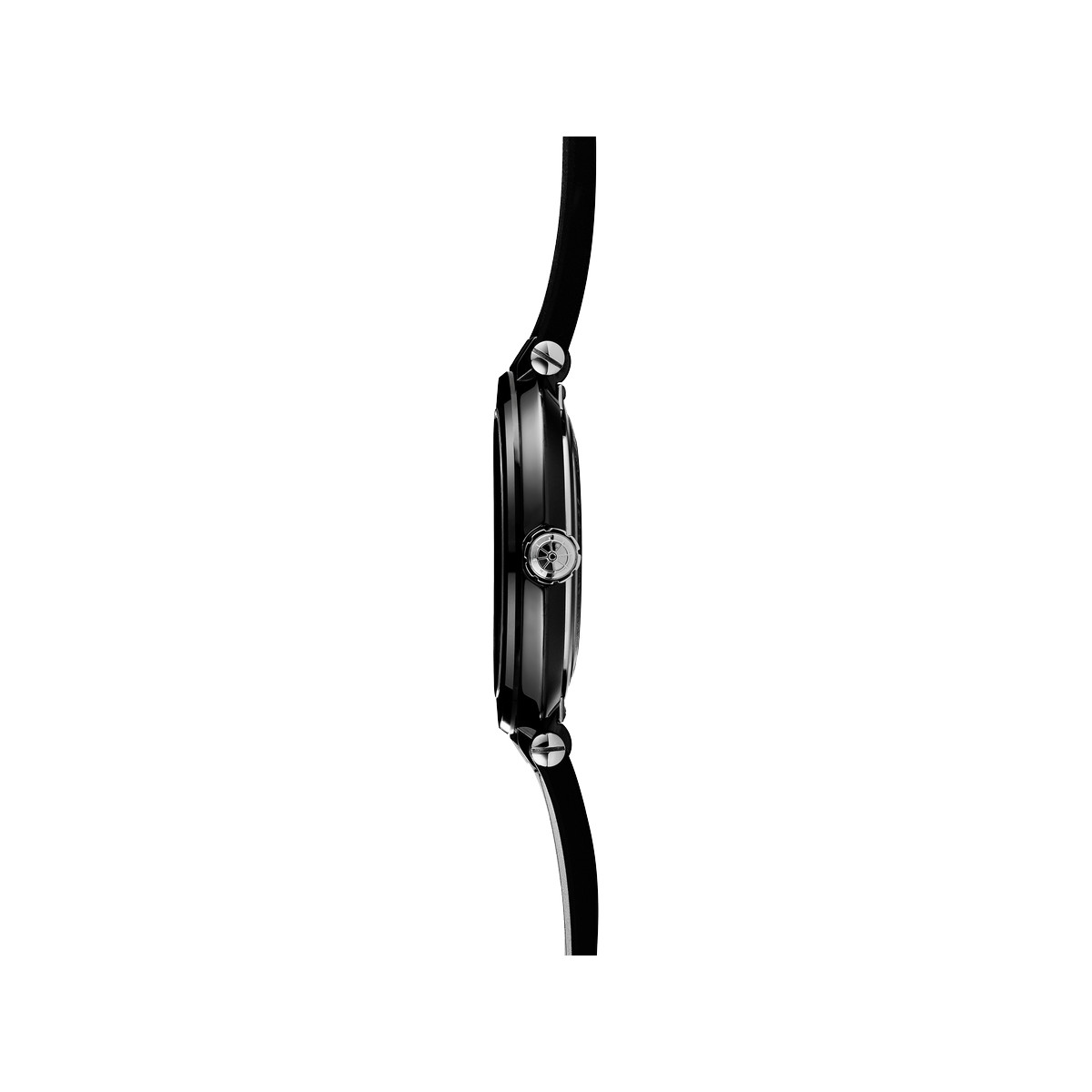 Montre MICHEL HERBELIN Newport homme automatique, bracelet silicone noir - vue 2