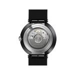 Montre MICHEL HERBELIN Newport homme automatique, bracelet silicone noir - vue 3