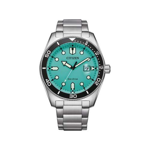 Montre CITIZEN sunset eco-drive homme eco-drive, bracelet acier inoxydable gris argent