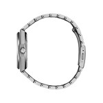 Montre CITIZEN super titanium homme eco-drive, bracelet titane gris argent - vue 2