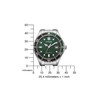 Montre CITIZEN platform homme eco-drive, bracelet acier inoxydable gris argent - vue VD2
