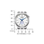 Montre CITIZEN platform homme mecanique, bracelet acier inoxydable gris argent - vue D2