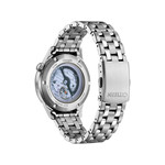 Montre CITIZEN platform homme mecanique, bracelet acier inoxydable gris argent - vue 3