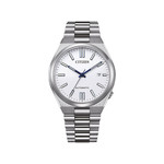 Montre CITIZEN tsuyosa homme mecanique, bracelet acier inoxydable gris argent - vue 1