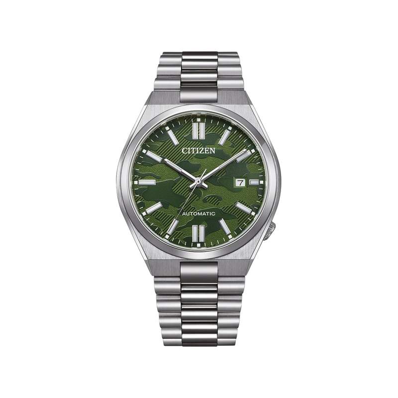 CITIZEN Tsuyosa Men's Mechanical Watch, Silver-Gray Stainless Steel Bracelet - View 1
