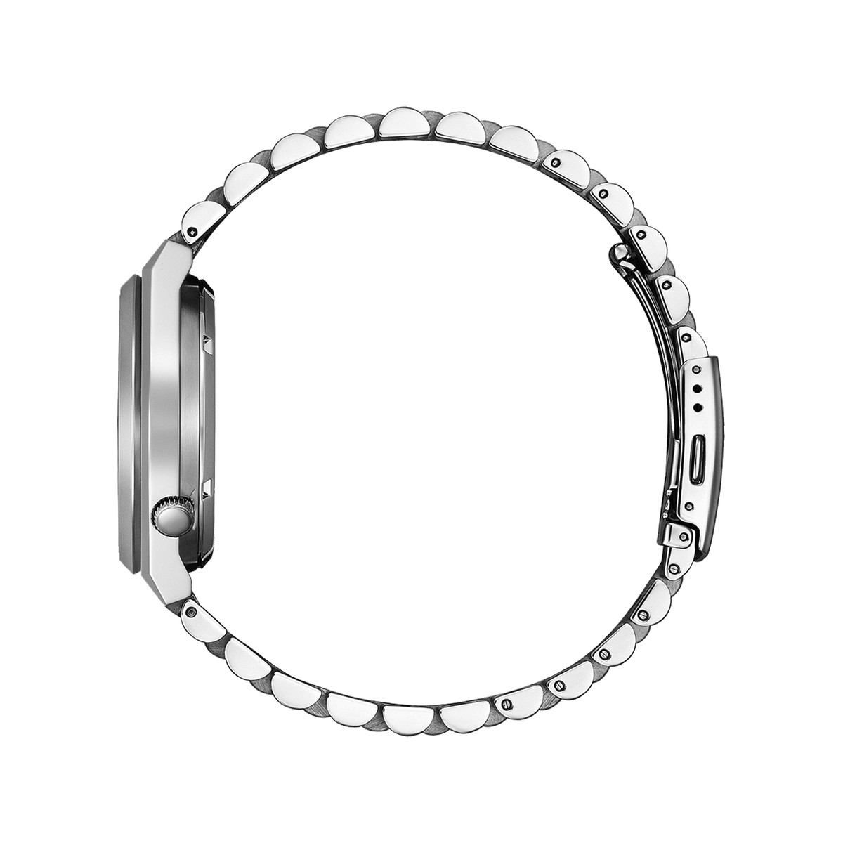 CITIZEN tsuyosa men's mechanical watch, silver-grey stainless steel bracelet - view 2