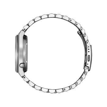 Montre CITIZEN tsuyosa homme mecanique, bracelet acier inoxydable gris argent