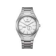 Montre CITIZEN super titanium homme mecanique, bracelet titane gris argent