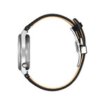 Montre CITIZEN tsuyosa homme mecanique, bracelet cuir noir - vue 2