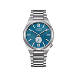 Montre CITIZEN tsuyosa homme mecanique, bracelet acier inoxydable gris argent - vue 1