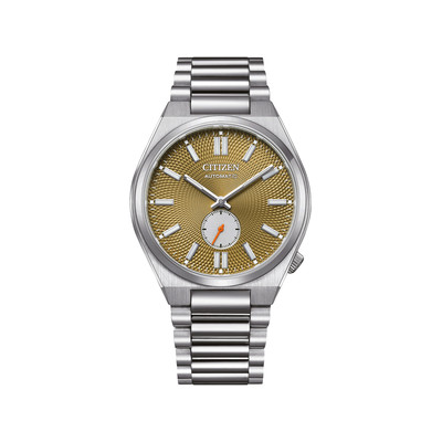 Montre CITIZEN tsuyosa homme mecanique, bracelet acier inoxydable gris argent - vue 1