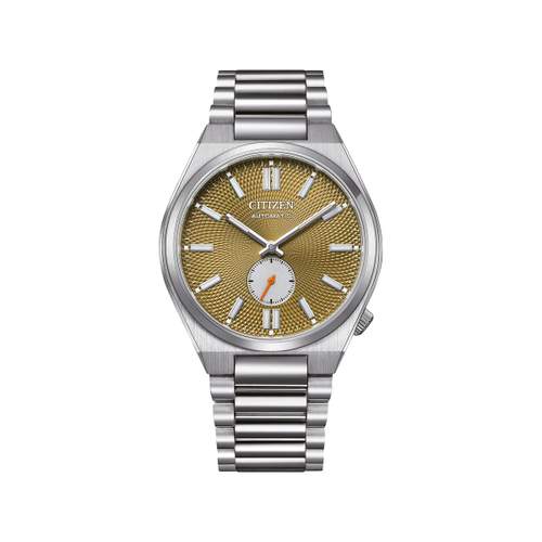 CITIZEN tsuyosa men's mechanical watch, silver-grey stainless steel bracelet