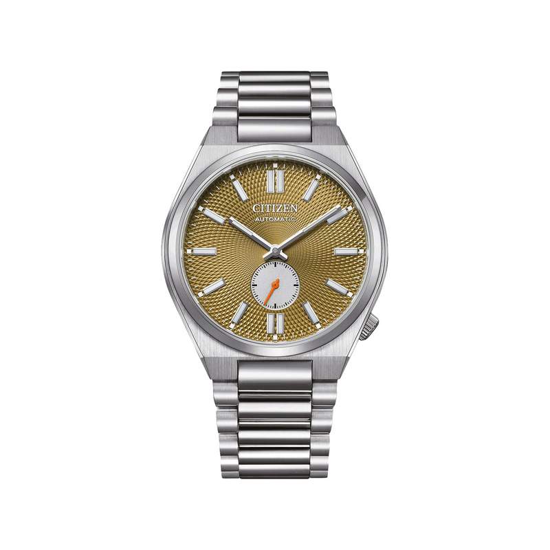 Montre CITIZEN tsuyosa homme mecanique, bracelet acier inoxydable gris argent - vue 1