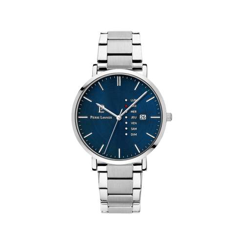 PIERRE LANNIER Data men's watch steel bracelet