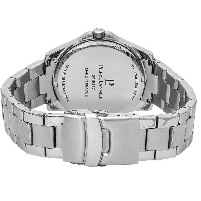 Montre PIERRE LANNIER Metropolitain homme bracelet acier - vue 3