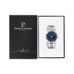 Montre PIERRE LANNIER Metropolitain homme bracelet acier - vue D2