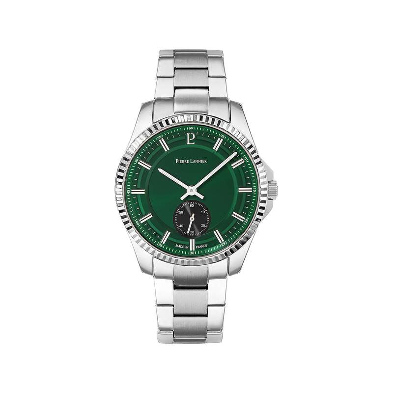 Montre PIERRE LANNIER Metropolitain homme bracelet acier - vue 1
