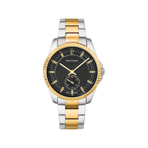 Montre PIERRE LANNIER Metropolitain homme bracelet acier bicolore