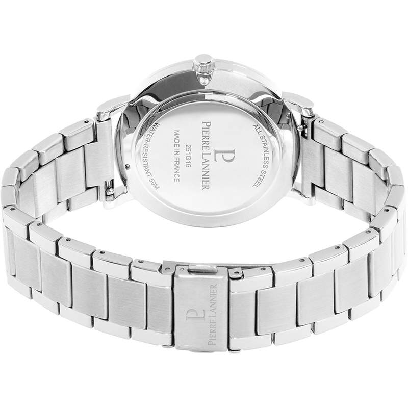 Montre PIERRE LANNIER Essential homme bracelet acier - vue 3