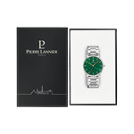 PIERRE LANNIER Essential men's watch steel bracelet - view D2
