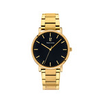 PIERRE LANNIER Essential Men's Watch with Gold-Toned Steel Bracelet - View 1