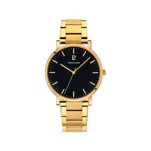 Montre PIERRE LANNIER Essential homme bracelet acier doré