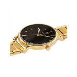 PIERRE LANNIER Essential men's watch gold-plated steel bracelet - view 2