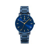Montre PIERRE LANNIER Essential homme bracelet acier bleu - vue V1