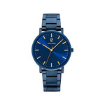 Montre PIERRE LANNIER Essential homme bracelet acier bleu - vue 1