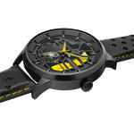 Montre PIERRE LANNIER Paddock homme automatique, bracelet cuir noir - vue 2