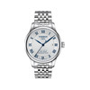 Montre TISSOT T-CLASSIC LE LOCLE 20TH ANNIVERSARY POWERMATIC 80 homme automatique, cadran gris bracelet acier inoxydable - vue V4