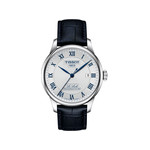 Montre TISSOT T-CLASSIC LE LOCLE 20TH ANNIVERSARY POWERMATIC 80 homme automatique, cadran gris bracelet acier inoxydable - vue 5