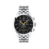 Montre TISSOT T-SPORT PRC 200 homme cadran noir bracelet acier inoxydable - vue V1