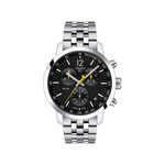 Montre TISSOT T-SPORT PRC 200 homme cadran noir bracelet acier inoxydable - vue 1