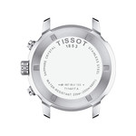 TISSOT T-SPORT PRC 200 herenhorloge zwarte wijzerplaat zwarte rubberen band - bekijk 3