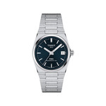 Montre TISSOT T-CLASSIC PRX POWERMATIC 80 mixte automatique cadran bleu bracelet acier inoxydable - vue 1