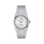 Montre TISSOT T-CLASSIC PRX POWERMATIC 80 mixte automatique cadran gris bracelet acier inoxydable - vue 1