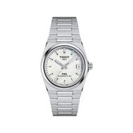 Montre TISSOT T-CLASSIC PRX POWERMATIC 80 mixte automatique cadran gris bracelet acier inoxydable