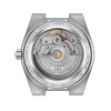 Montre TISSOT T-CLASSIC PRX POWERMATIC homme automatique, cadran belu clair bracelet acier inoxydable - vue V3